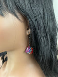 Rainbow Dice Earring