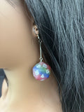 Rainbow Dice Earring