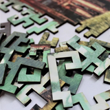 Geometric Puzzle "Gas Works"