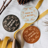 Tough As A Mother Sticker - Orange