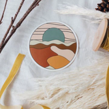Desert Moon Sticker
