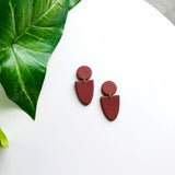 Clarissa Clay Earring, Black